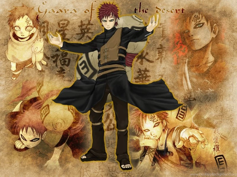 Gaara Of The Desert By E a r e n d i l On DeviantArt