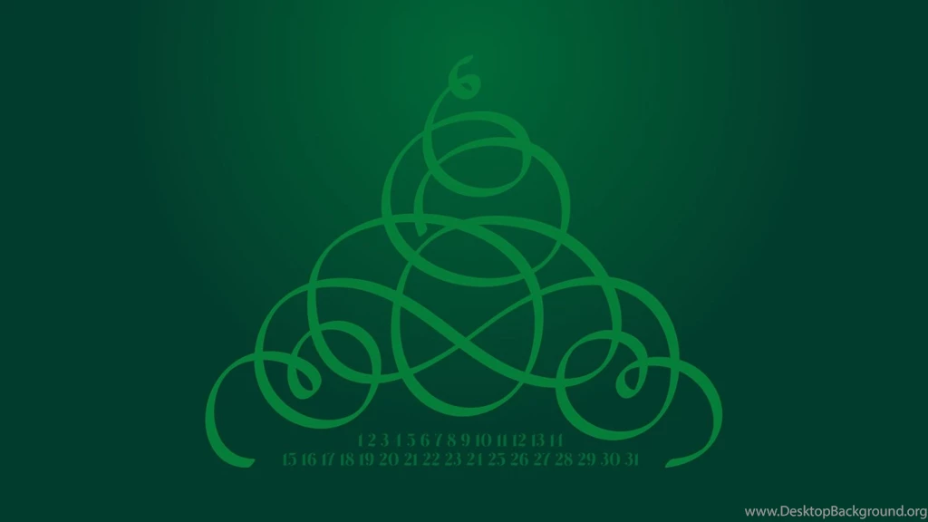 Download "Calligraphy", A Free Christmas Holiday Wallpapers