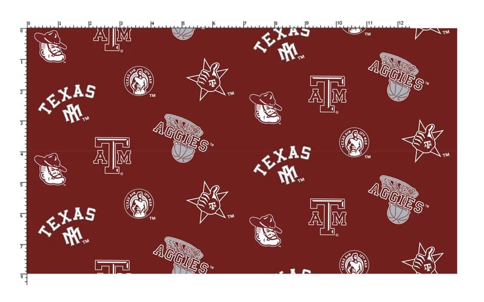 Texas A And M University Bandana College Print [TAM027], $8.89 ...
