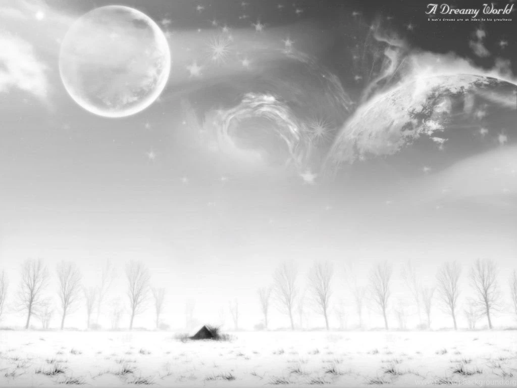 1024x768 A Dream World In Grey Desktop PC And Mac Wallpapers