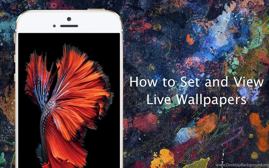 How To Set Live Wallpapers On iPhone 6s And iPhone 6s Plus YouTube