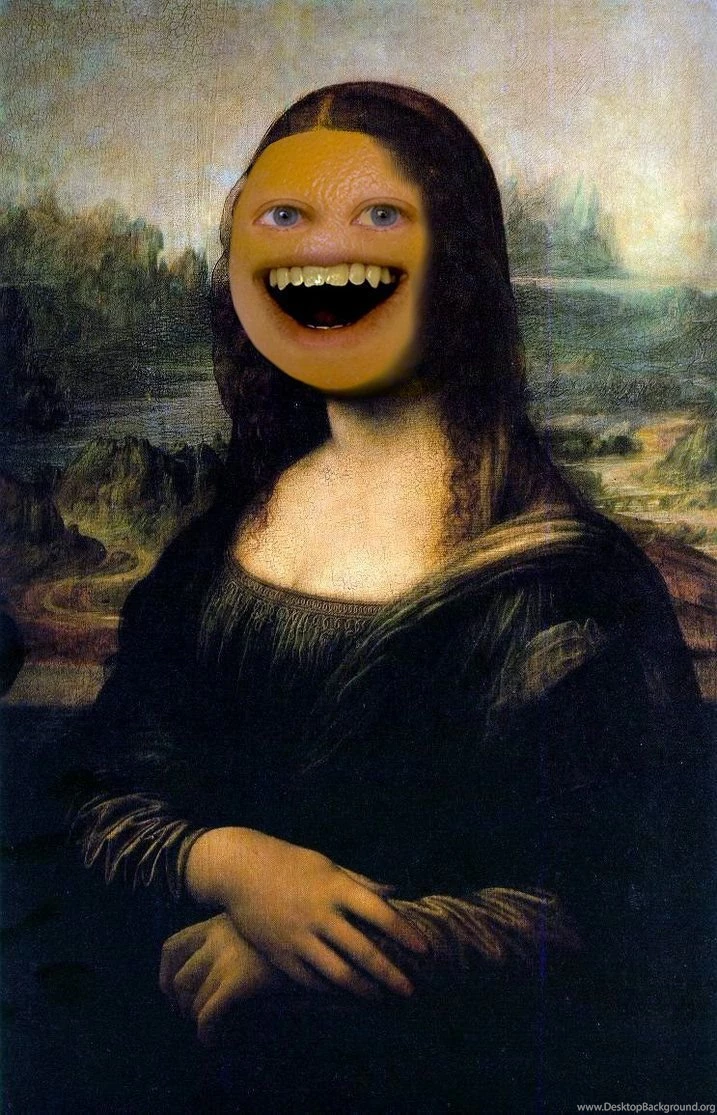 Annoying Orange Mona Lisa By Heavenlyangel123 On DeviantArt