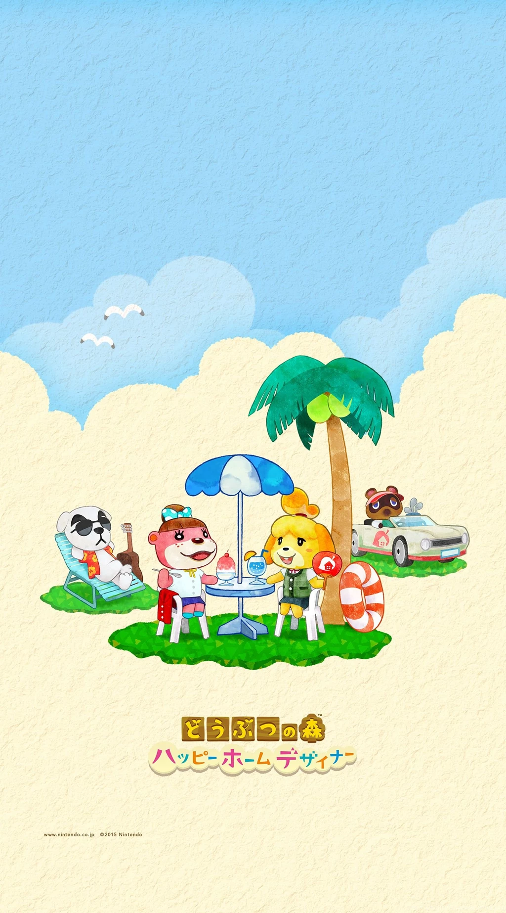 Cute Summer Animal Crossing: Happy Home Designer Wallpapers From ...