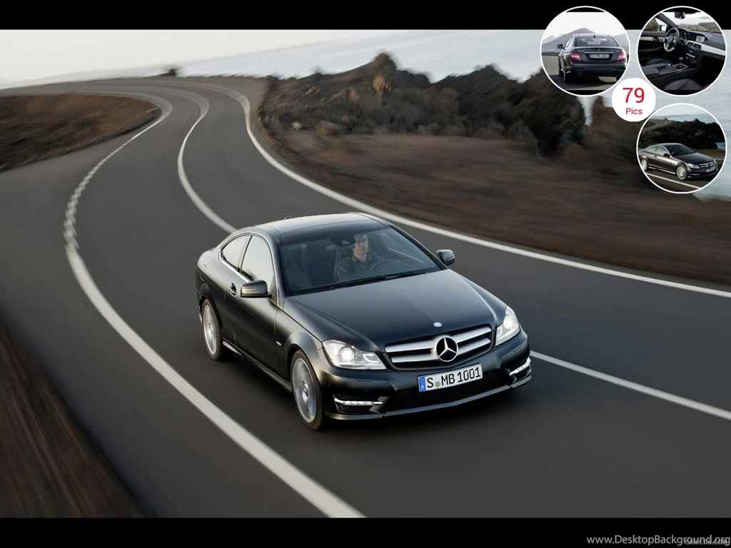 Mercedes Benz C Class Coupe (2012)   Front