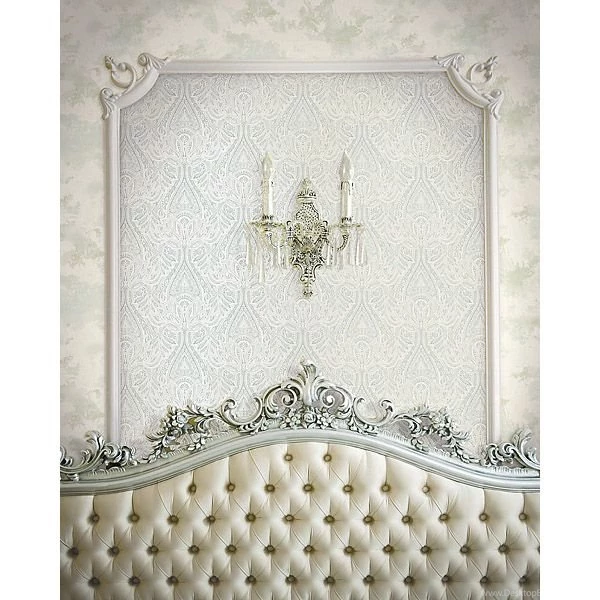 RW20602 Light Blue Paisley Damask Raymond Waites Wallpapers