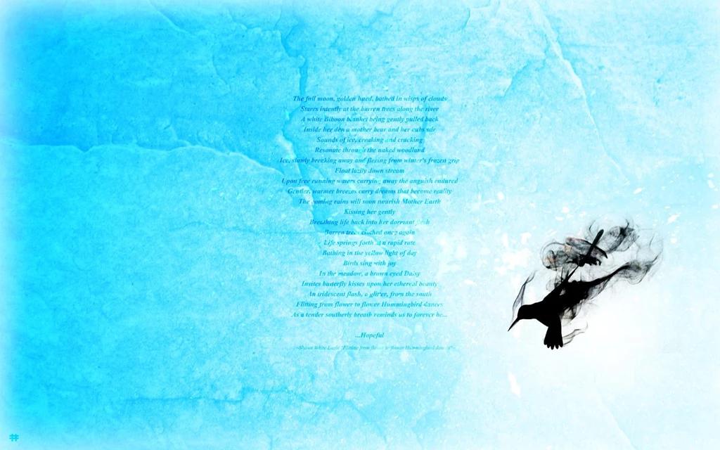 Hummingbird Poem Wallpapers By Neophytic On DeviantArt