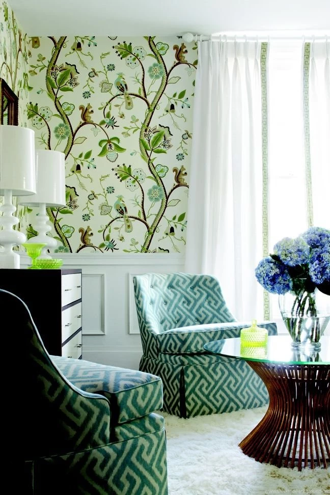 Kirkwood Wallpapers By Thibaut — Sarah Coombs Design