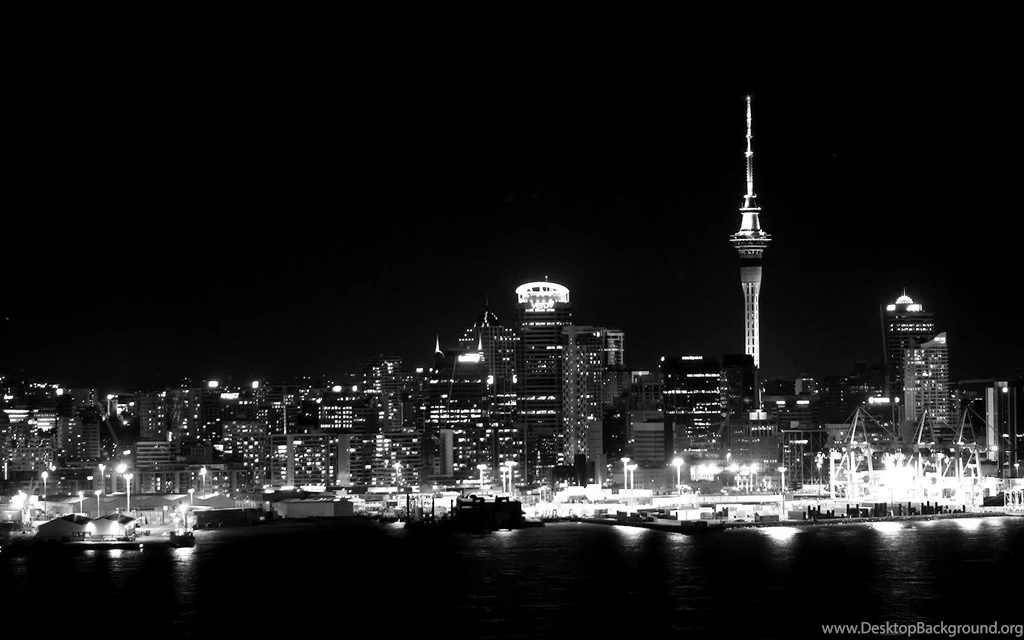 Cityscapes Skylines Grayscale