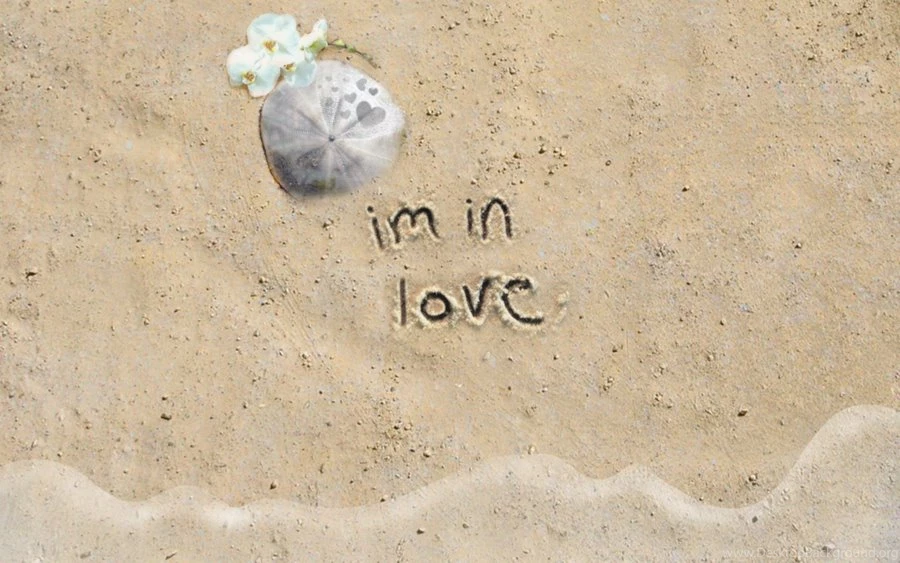 I'm In Love Sand Wallpapers By Sxhi On DeviantArt