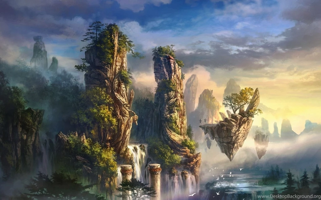 Fantasy World Rock Wallpapers High Resolution
