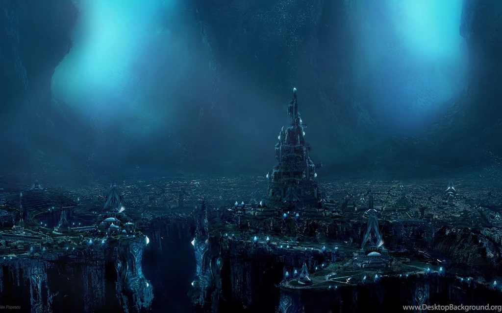 Fantasy World In Black Wallpapers