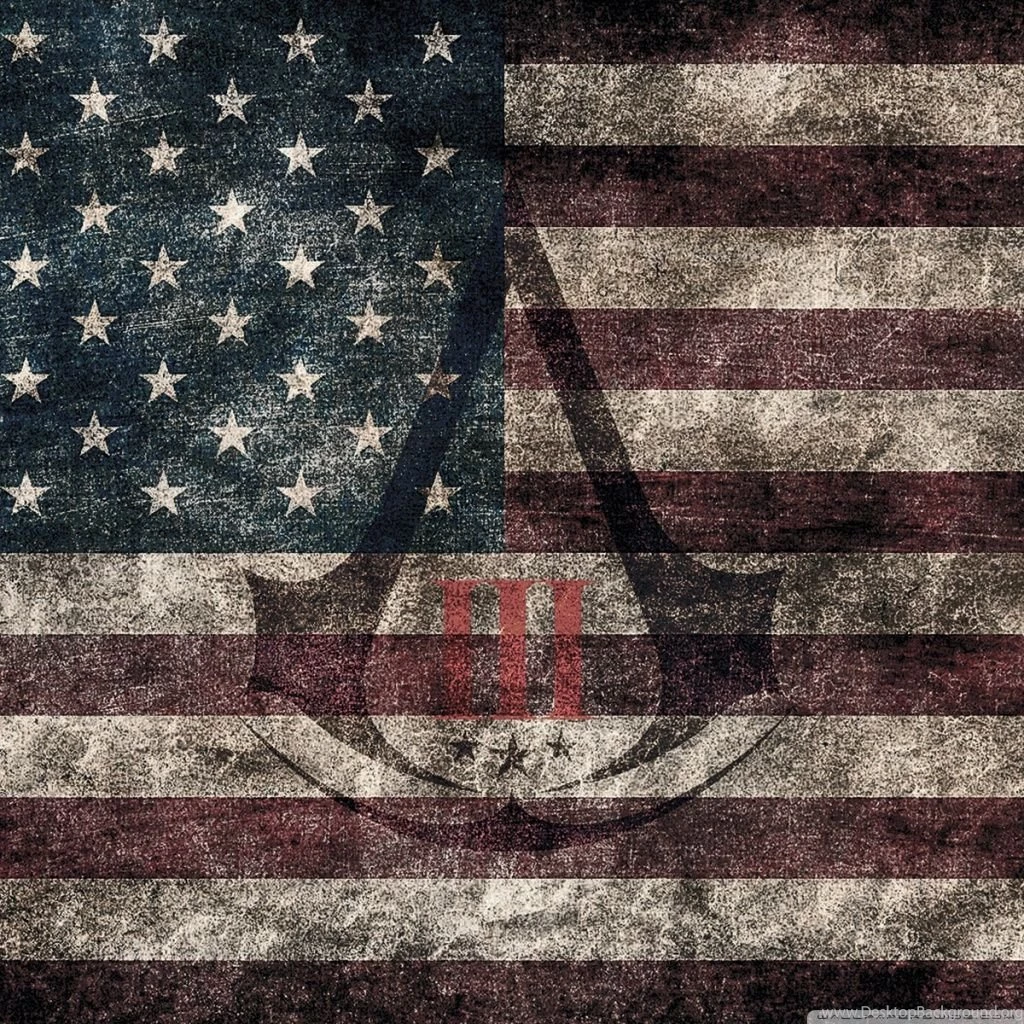 Assassin's Creed III American Eroded Flag HD Desktop Wallpapers ...