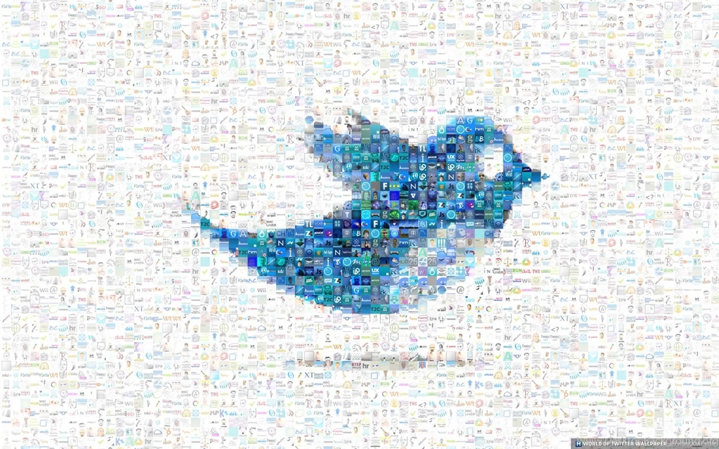 World Of Twitter – Mosaic Twitter Wallpapers   Hongkiat