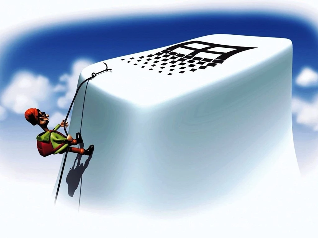 Desktop Wallpapers · Gallery · Computers · Windows XP Climber ...
