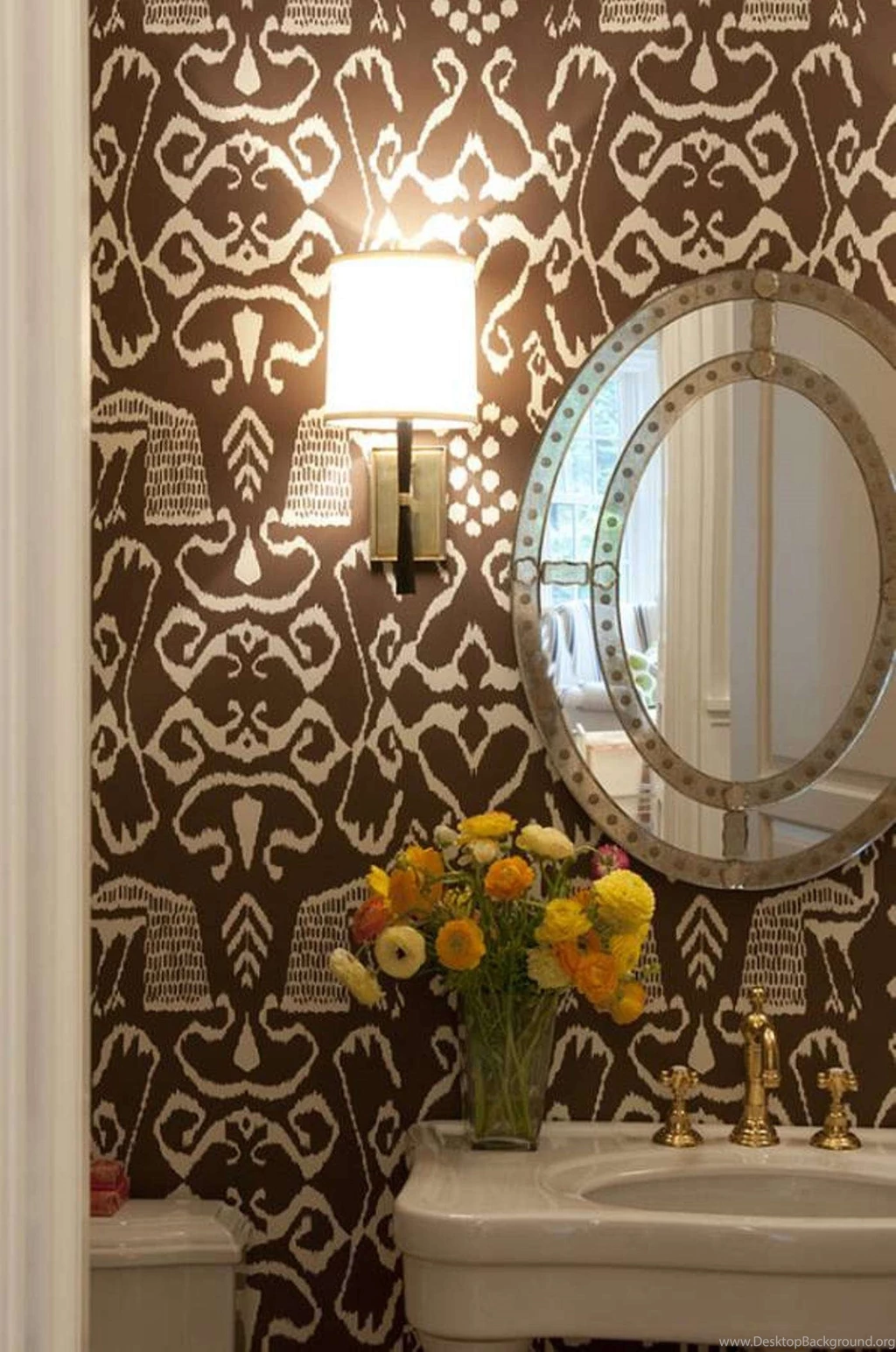 Bathroom Wallpapers Classics Atticmag