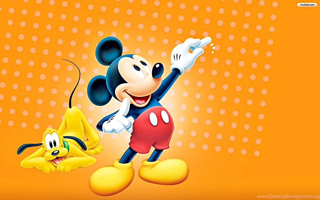 Walt Disney Wallpapers Pluto & Mickey Mouse Walt Disney ...