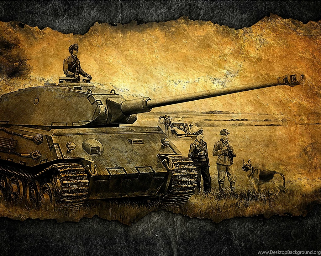 Nazi Tank Artwork Wallpapers : HD Desktop : Notebook : Tab
