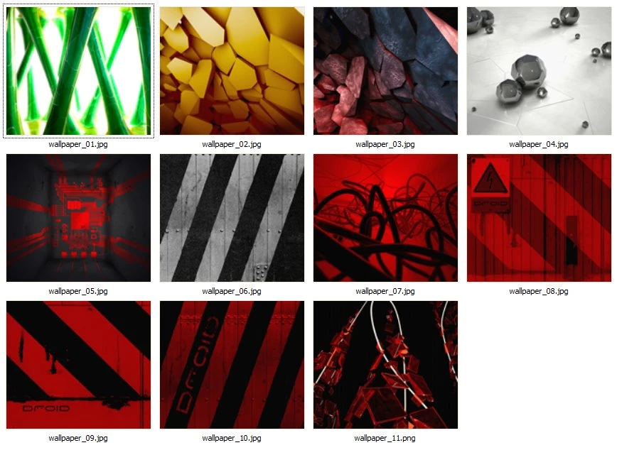 Download: Motorola Droid Bionic Wallpapers