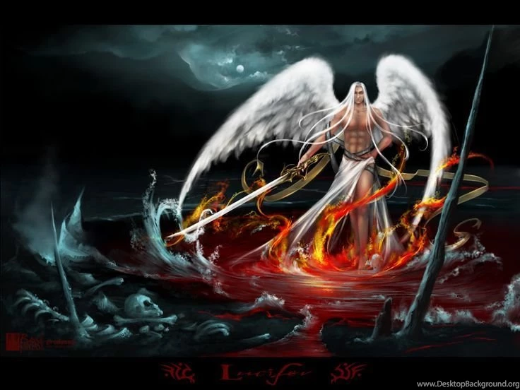 480x800 Resolution Lucifer 4K Artwork Galaxy Note, HTC Desire, Nokia Lumia  520, ASUS Zenfone Wallpaper - Wallpapers Den