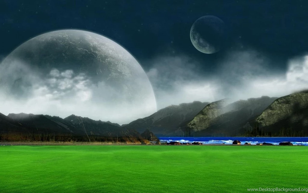 Fantasy Green Nature Wallpapers