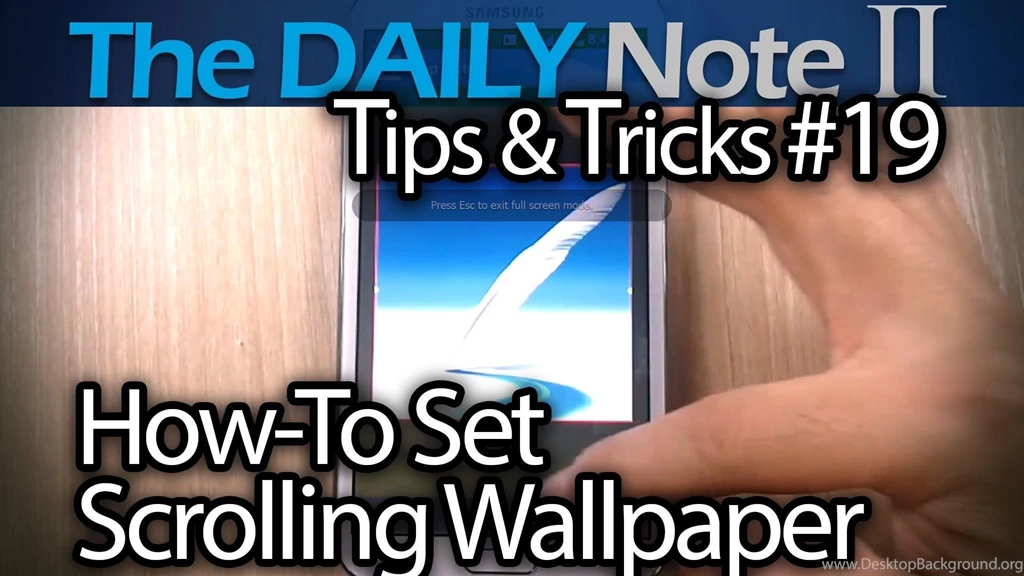 Samsung Galaxy Note 2 Tips & Tricks (Episode 19: Two Ways To Get ...