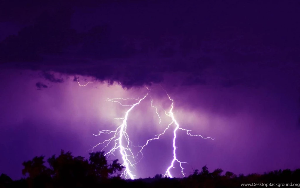 Download Wallpapers Lightning During A Thunderstorm (1440 X 900 ...