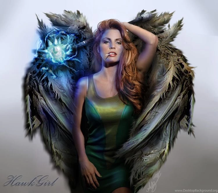 Hawk Girl Ice Wallpapers By ReddEra On DeviantArt