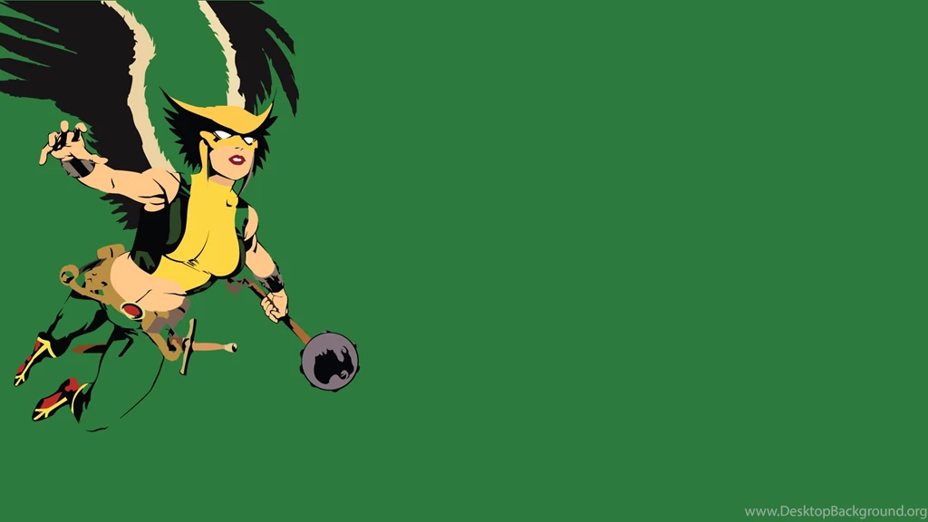 Flying Hawkgirl Desktop Wallpapers 23863