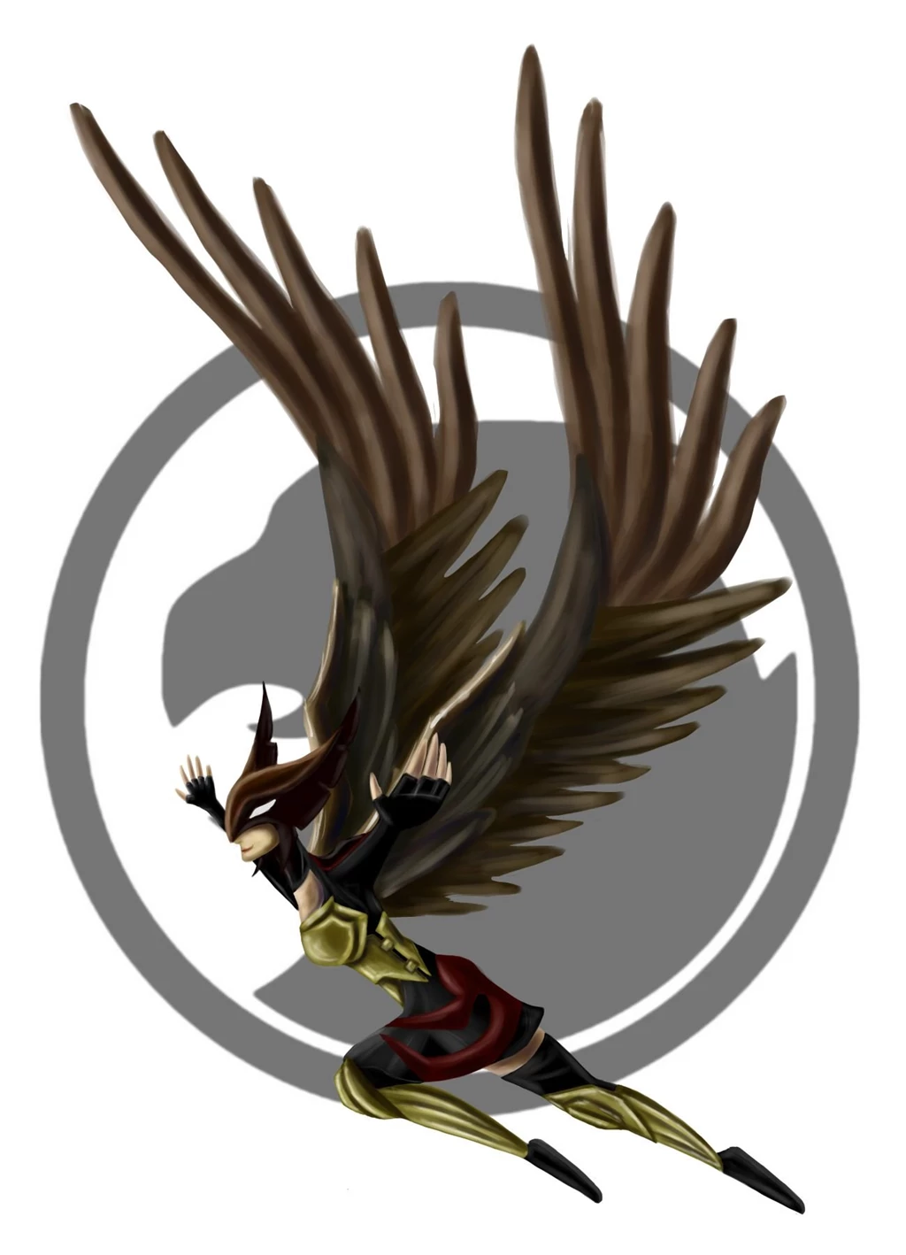 Hawkgirl By Dairugger On DeviantArt