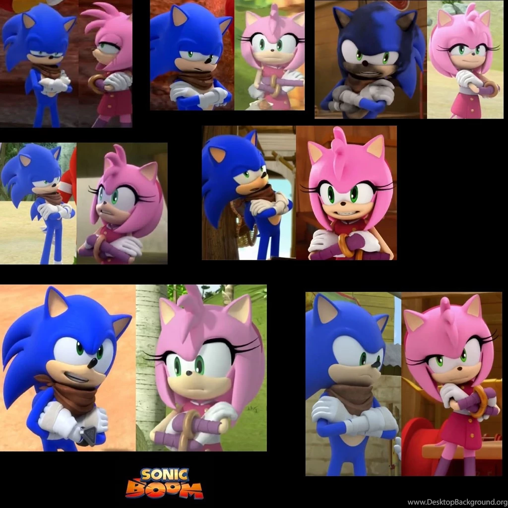 Sonic Boom Wallpapers (Sonic And Amy Crossing Arms) By TanyaTackett ...