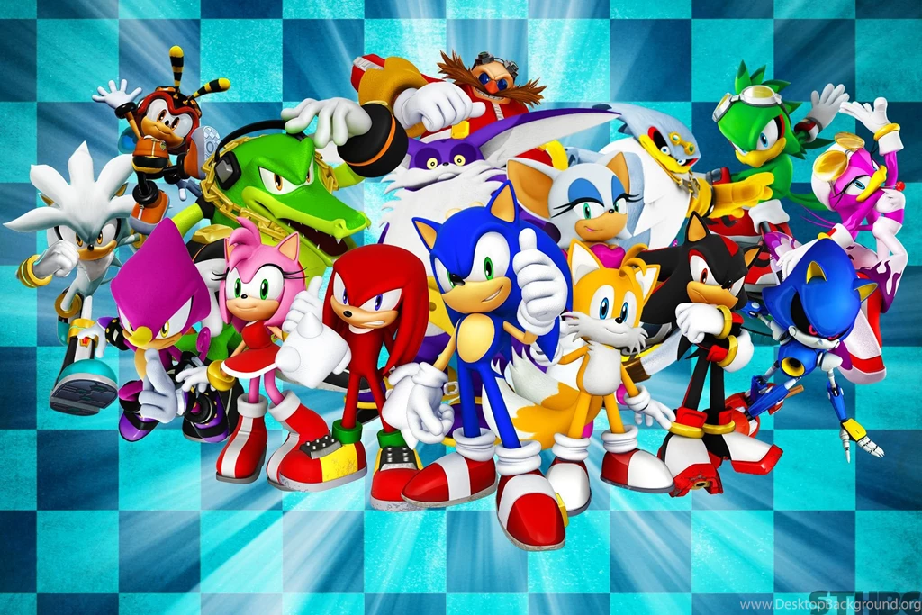 Sonic The Hedgehog And Friends Wallpapers By SonicTheHedgehogBG On ...