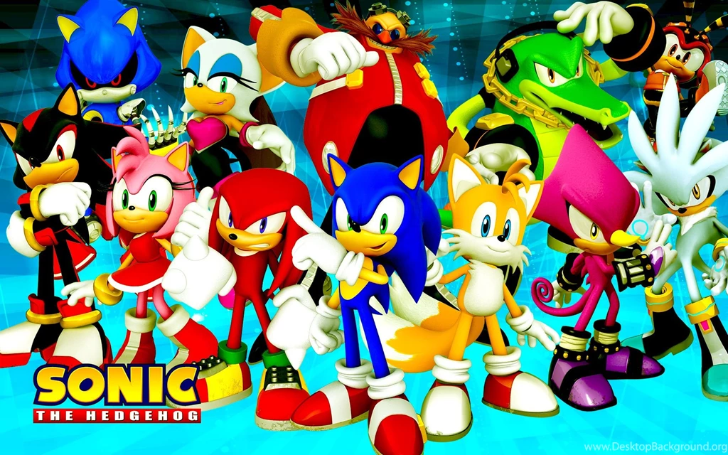 Sonic Characters Wallpaper.