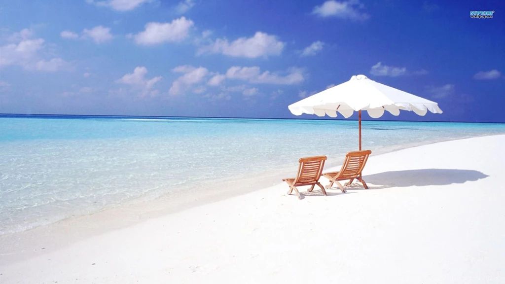 Relaxing On Whitesand Beach Wallpapers HD