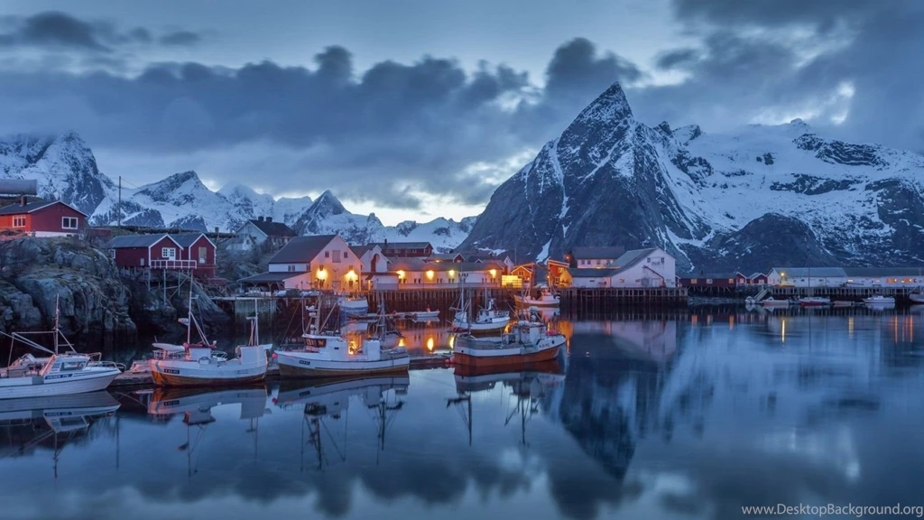 Moskenes Norway Beautiful Scenery Wallpapers HD For Desktop