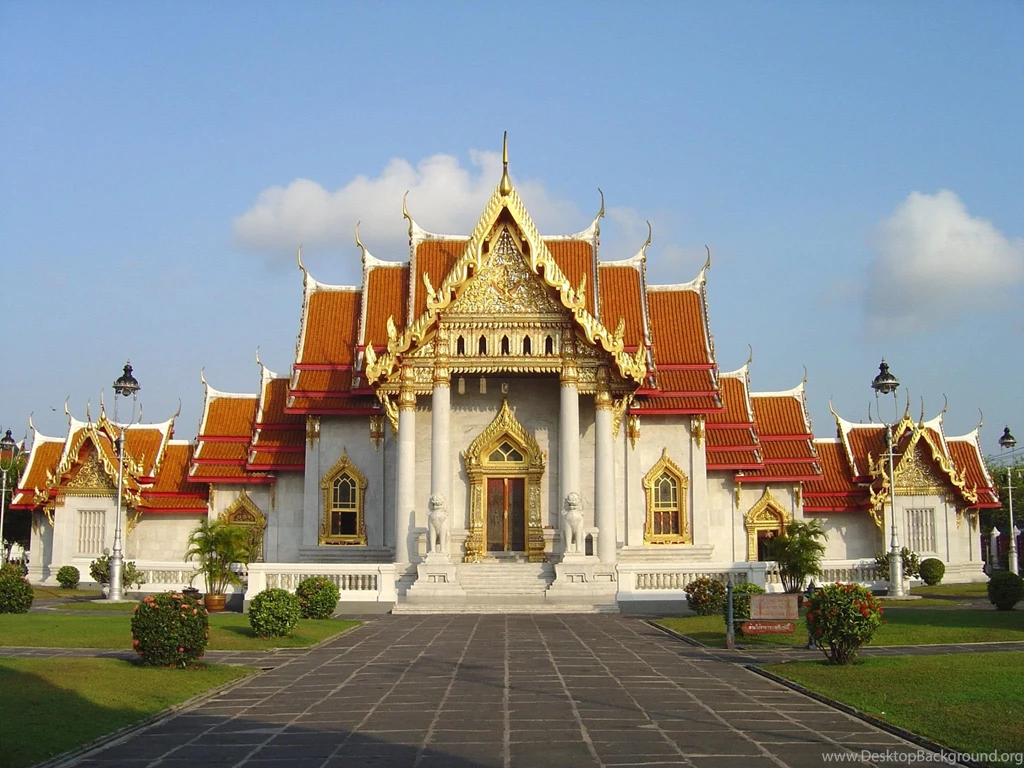 Known Places: Thai Marble Temple [Wat Benchamabophit], Desktop ...