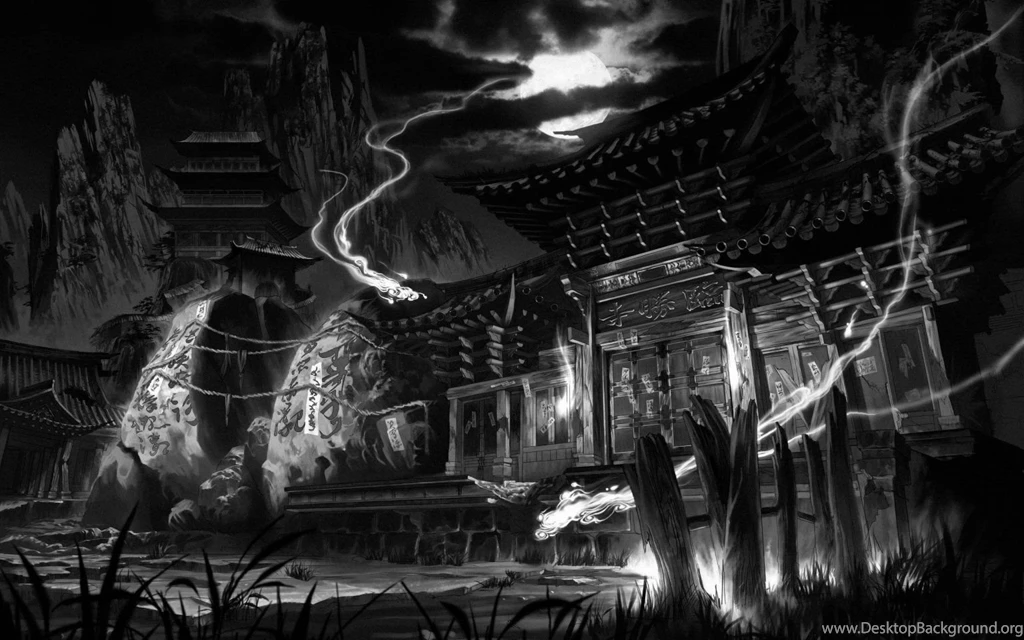 Temple Japonais, Wallpapers Metal Graphic Arts: Heavy Metal ...