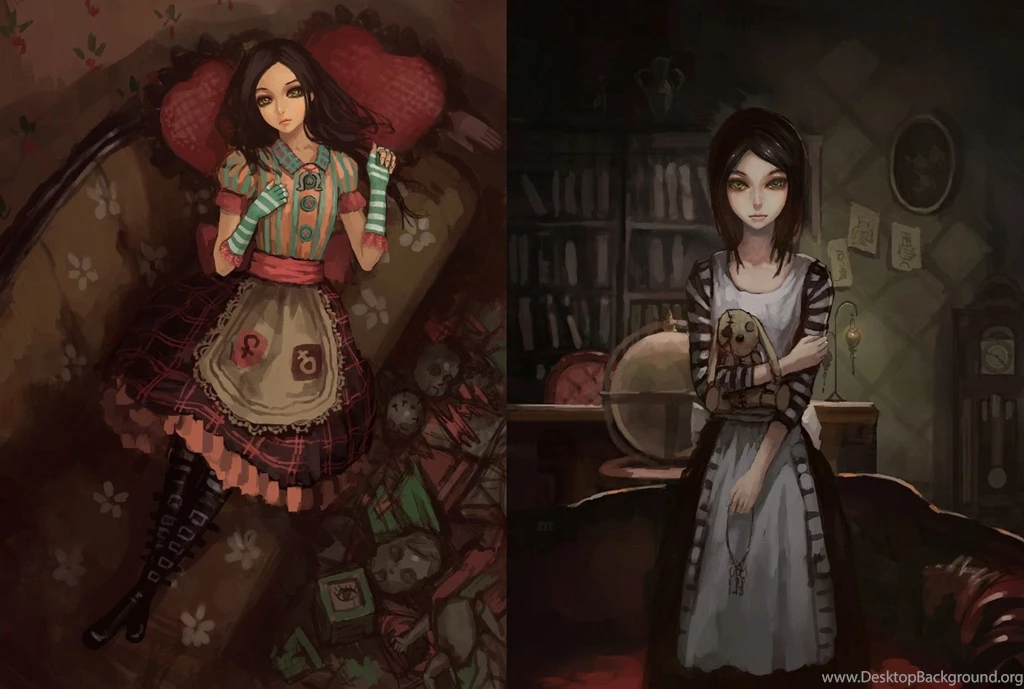 Video Games, Artwork, American McGees Alice, Alice Wallpapers HD