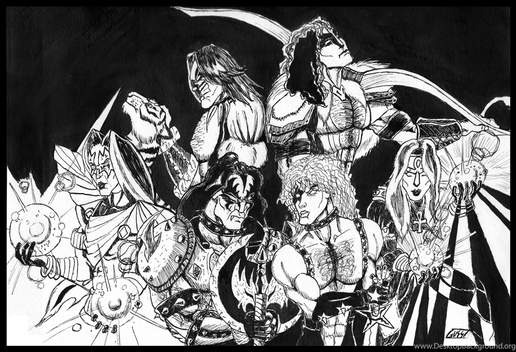 Kiss Heavy Metal Rock Bands D Wallpapers
