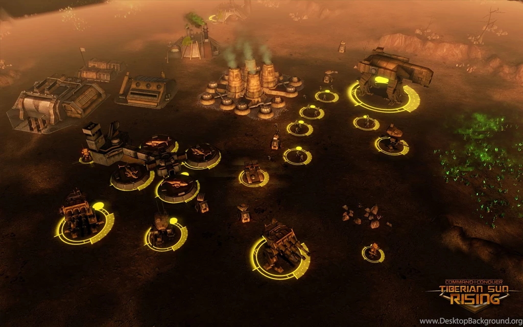 GDI Airbase Image Tiberian Sun Rising Mod For C&C3: Tiberium ...
