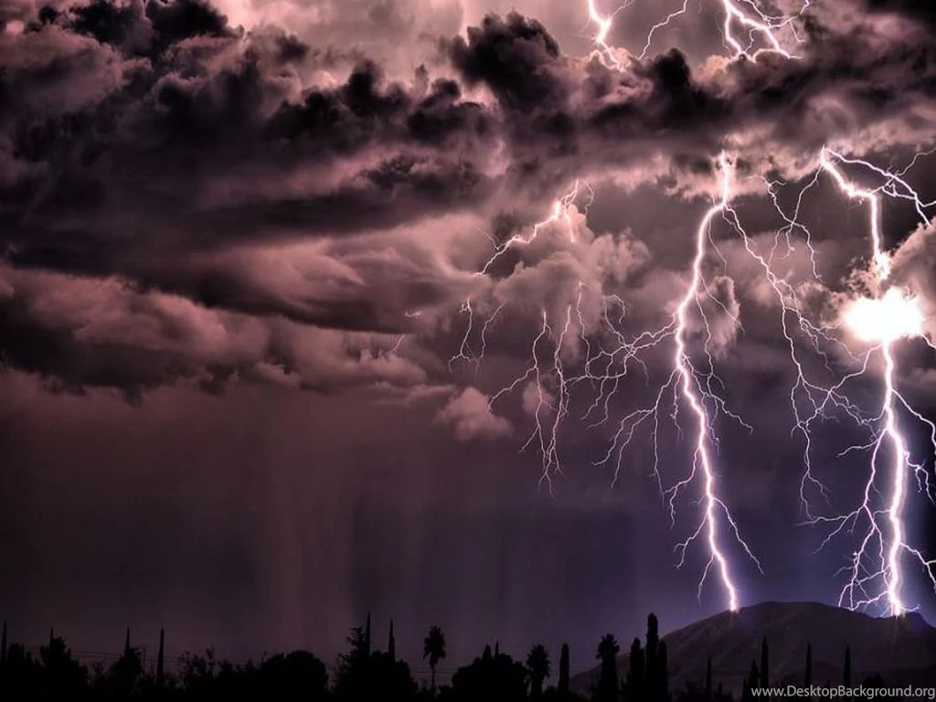 Wallpapers Wather Weather The Free Lightning 1024x768