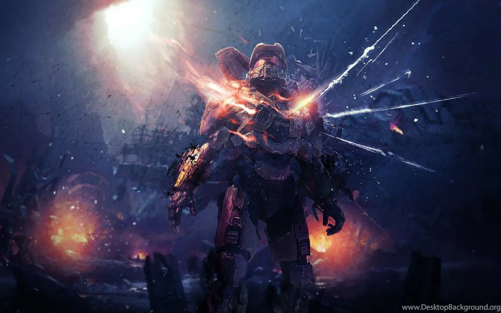 Halo 5 Game Creative Desktop Wallpapers