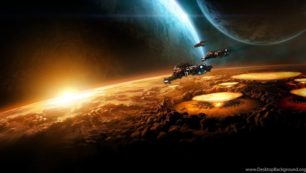 Outer Space Planets Video Games Best Widescreen Backgrounds