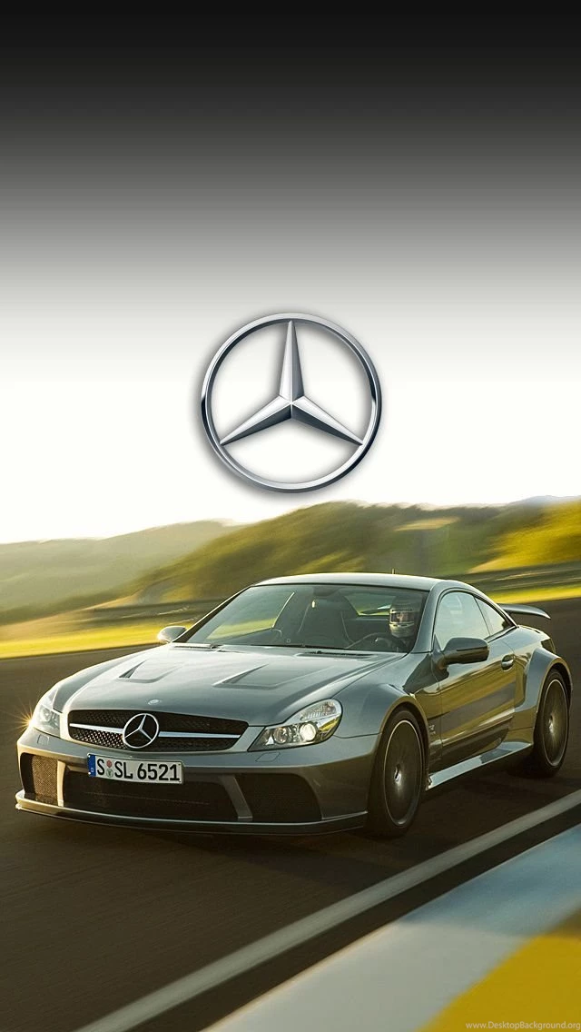 Mercedes Logo iPhone 5 Wallpapers (640x1136)