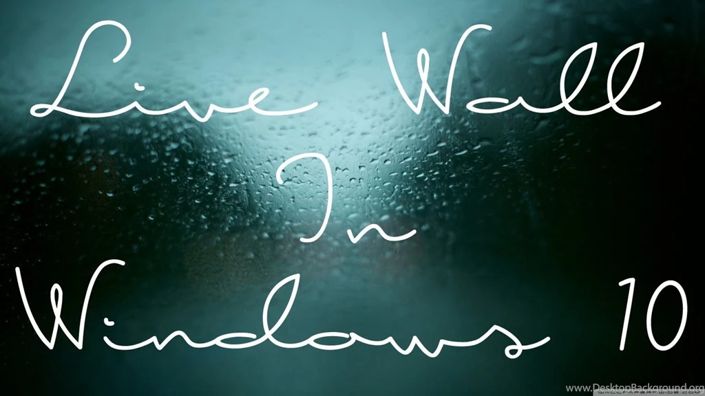 How To Set Live Wallpapers & Animated Desktop Backgrounds In Windows