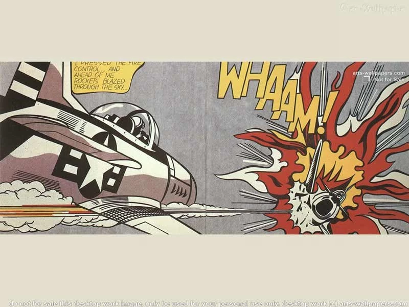 Roy Lichtenstein Art Wallpaper, Prints, Posters, Desktops O.k. U X