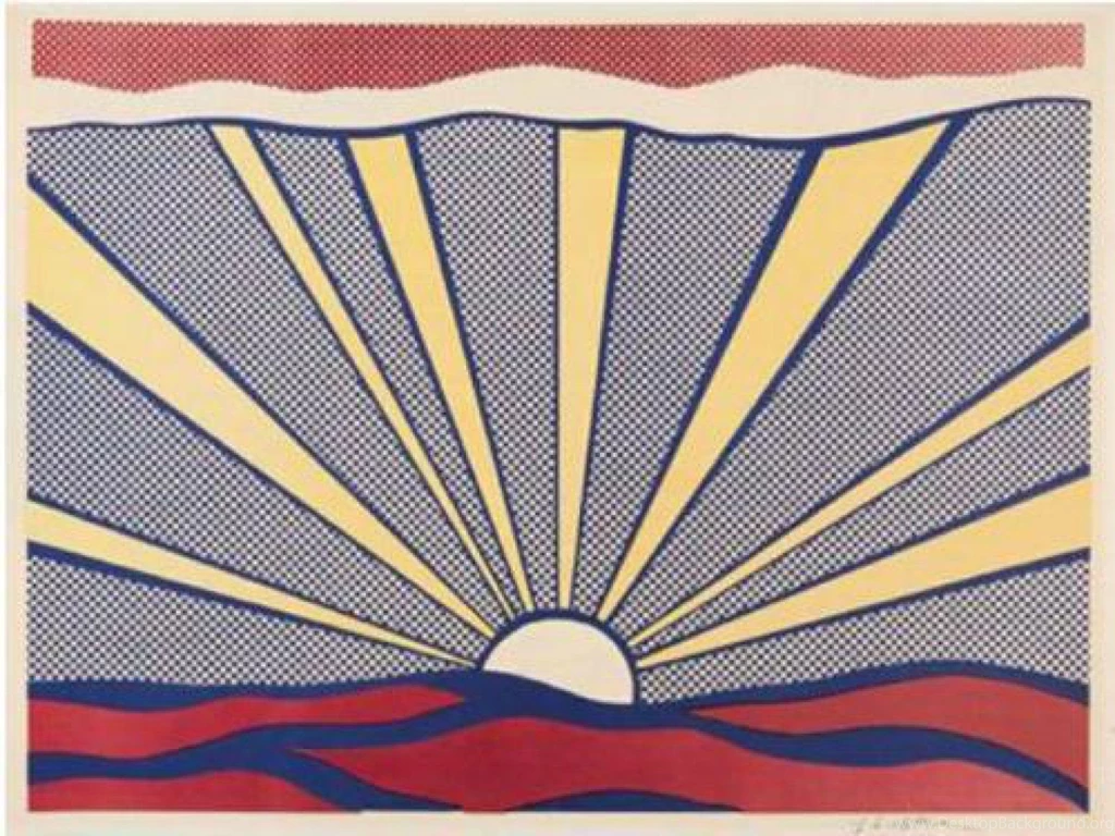 Sunrise Roy Lichtenstein : TheArtKey.com Your Key To Visual A