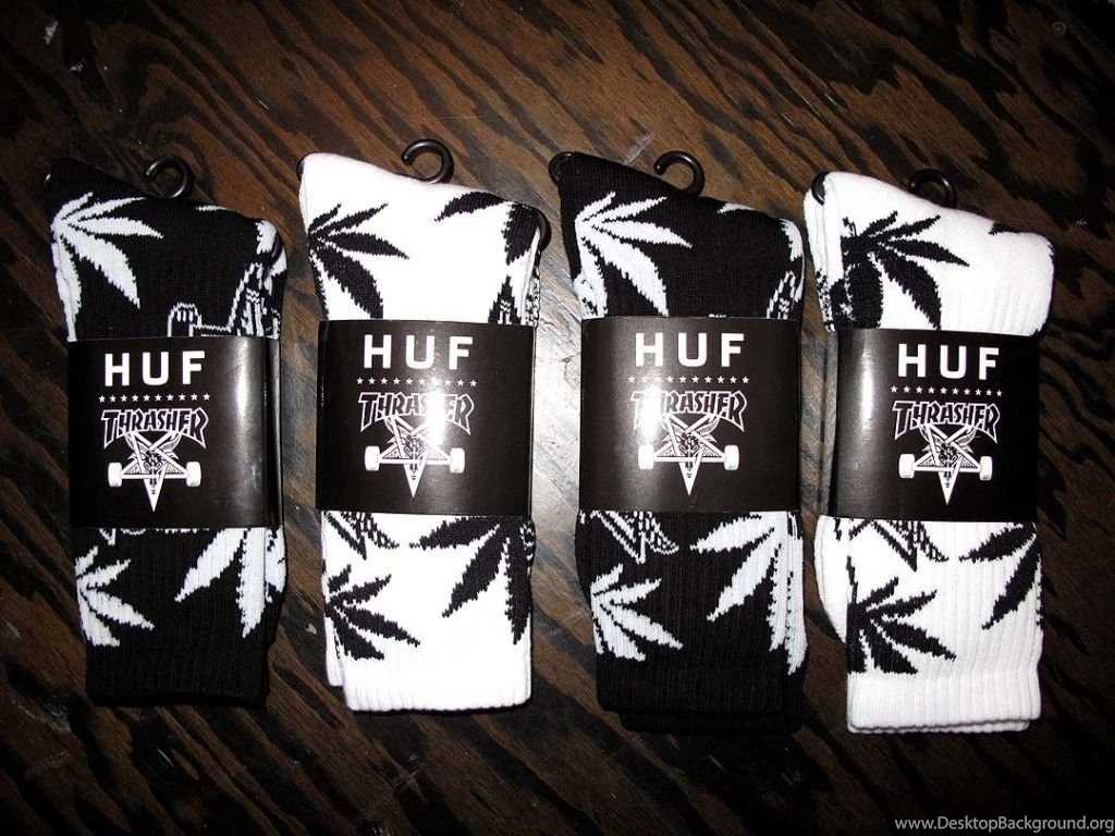 Prestige Skateboards » Huf_thrasher_socks