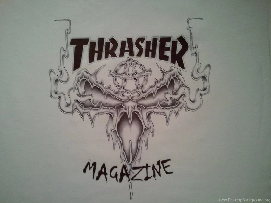 Thrasher Magazine Logo By Charlesmarkjackson On DeviantArt