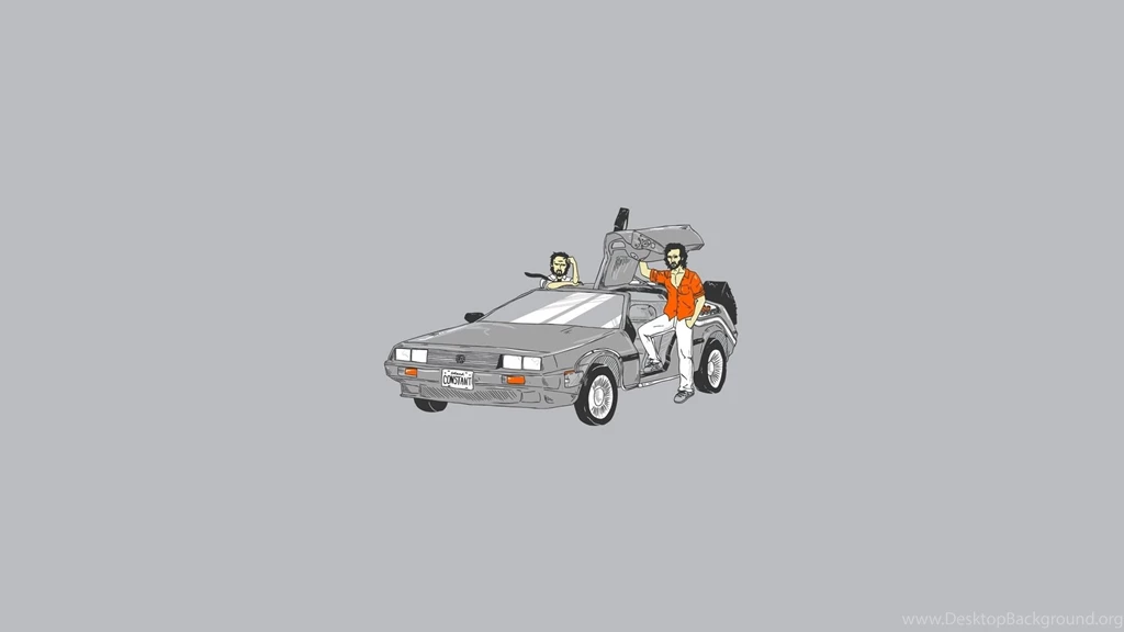 Cartoons, Abstract, Back To The Future, Solid, Simplistic, Simple ...