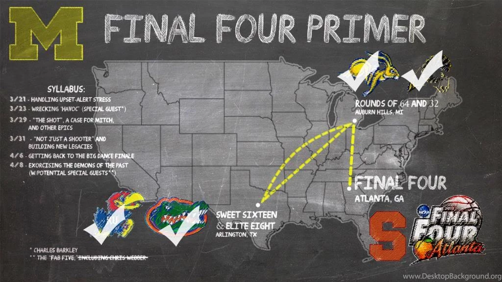 Wallpapers Season FINAL FOUR PRIMER
